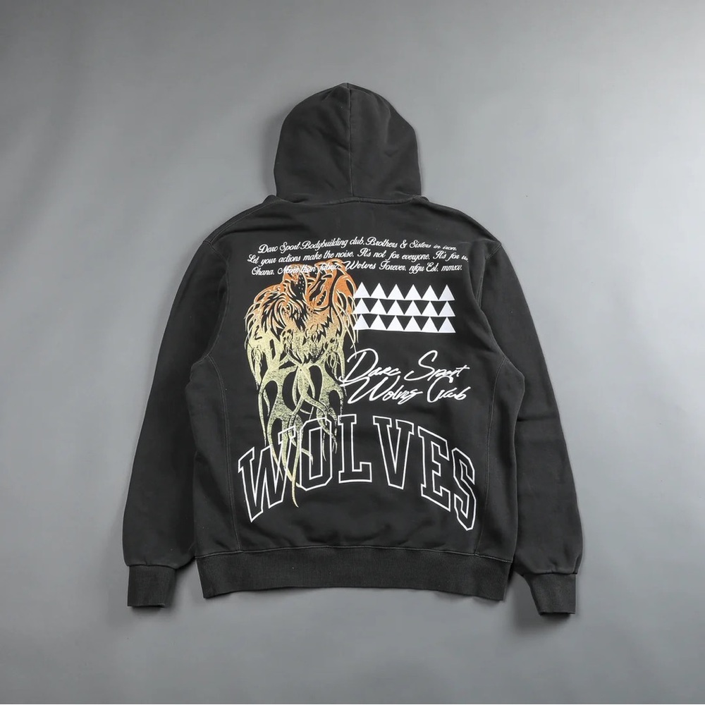 ✅Sold✅PROTECT US "WYOMING" HOODIE IN WOLF GRAY